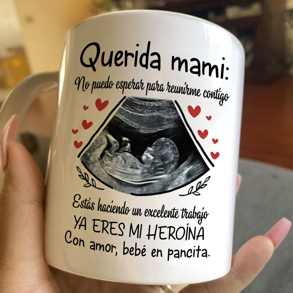 Personalized Gift For Mom To Be Spanish Mug