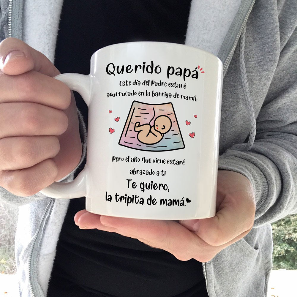 Gift For Dad To Be Father's Day Querido Pap� Mug