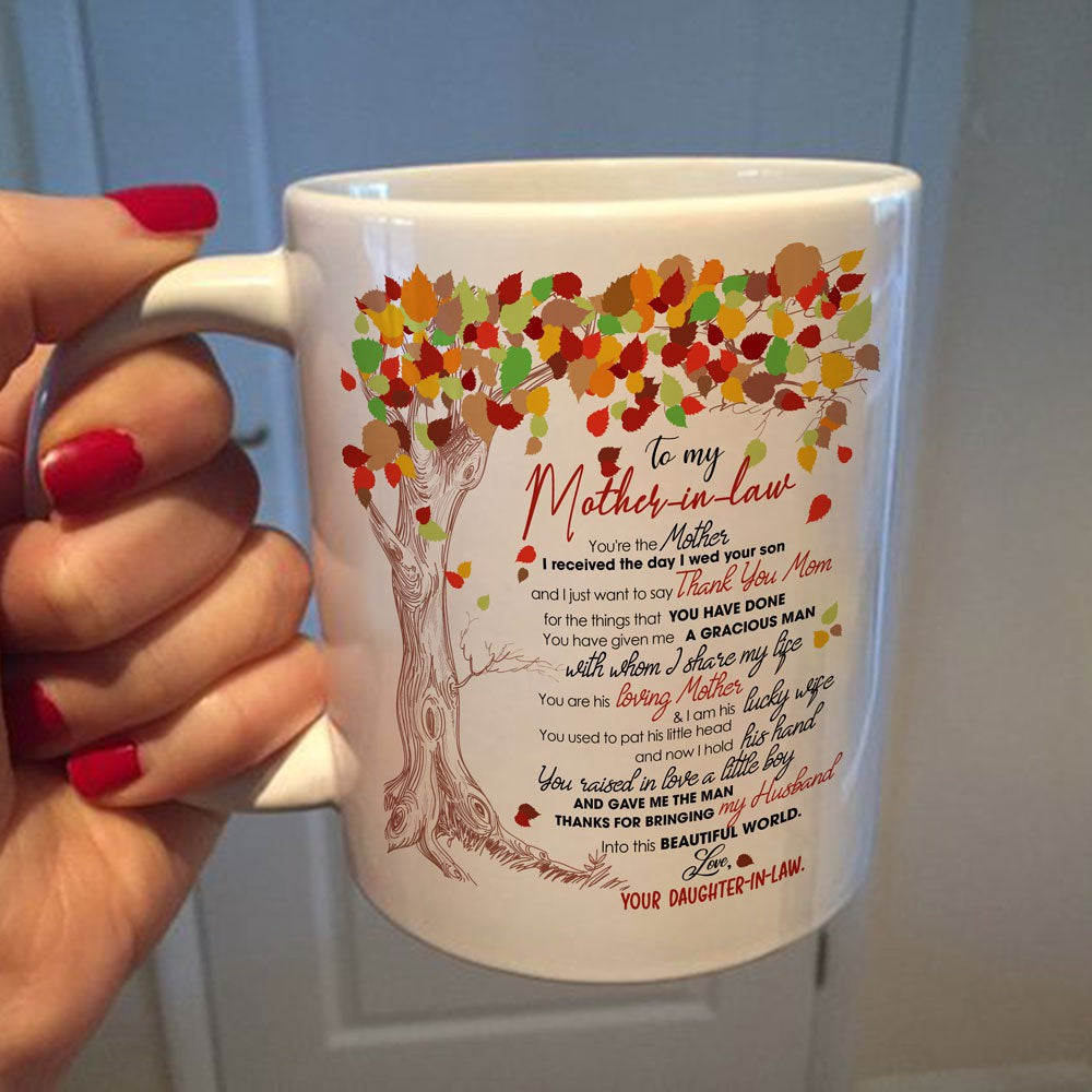 Gift For Mother-in-law You Are His Loving Mother Mug