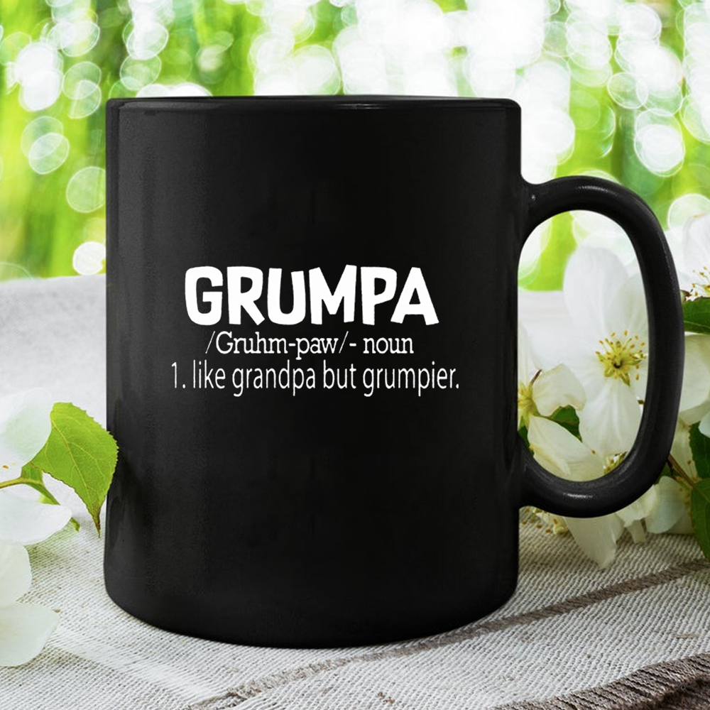 Grumpa Definition Mug Gift For Grandpa