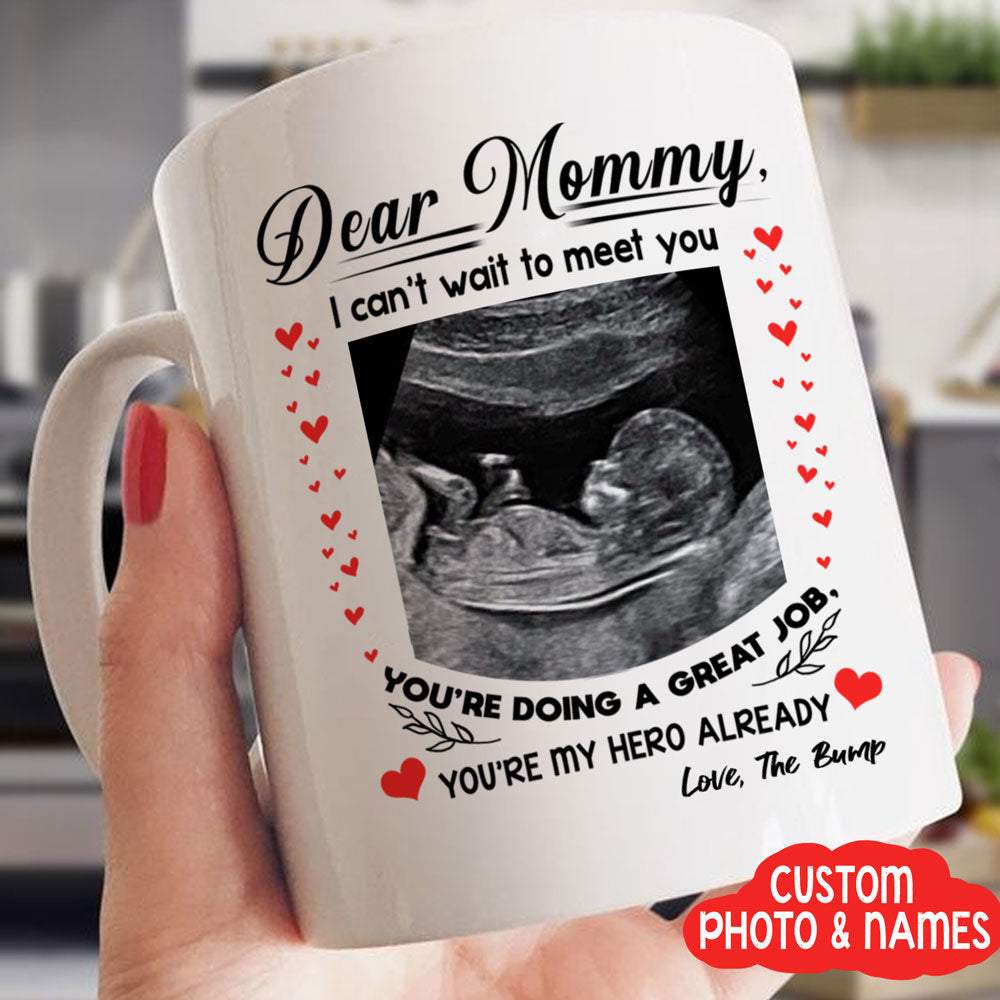 You're Doing A Great Job Mugs Personalized Gift For Expecting Mom