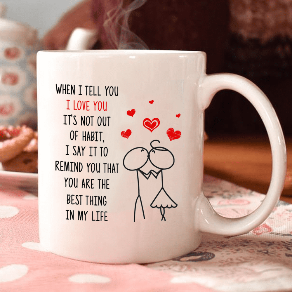 I Love You Mug Gift For Her For Him