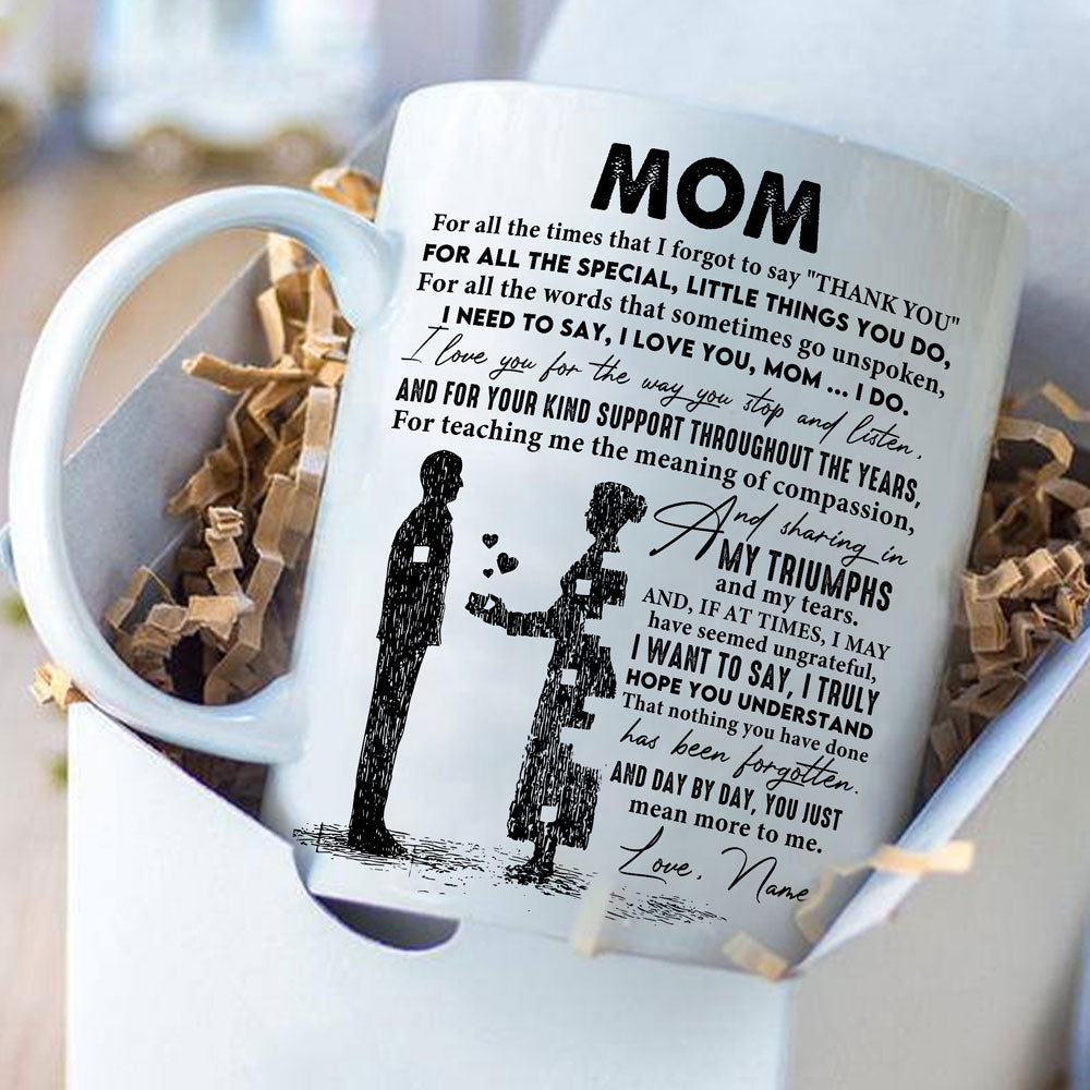 Mom I Need To Say I Love You Mom From Son To Mom Personalized Mug