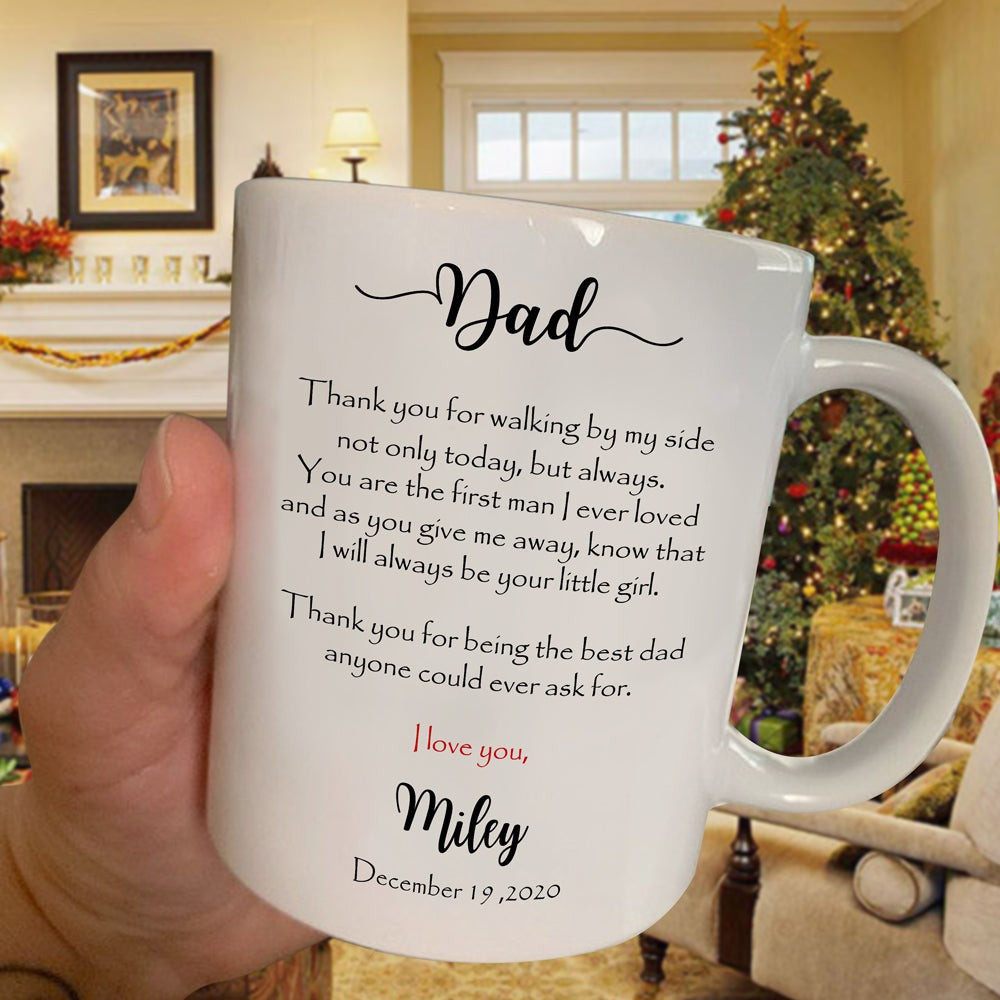 Personalized Meaningful Gift For Dad Mug