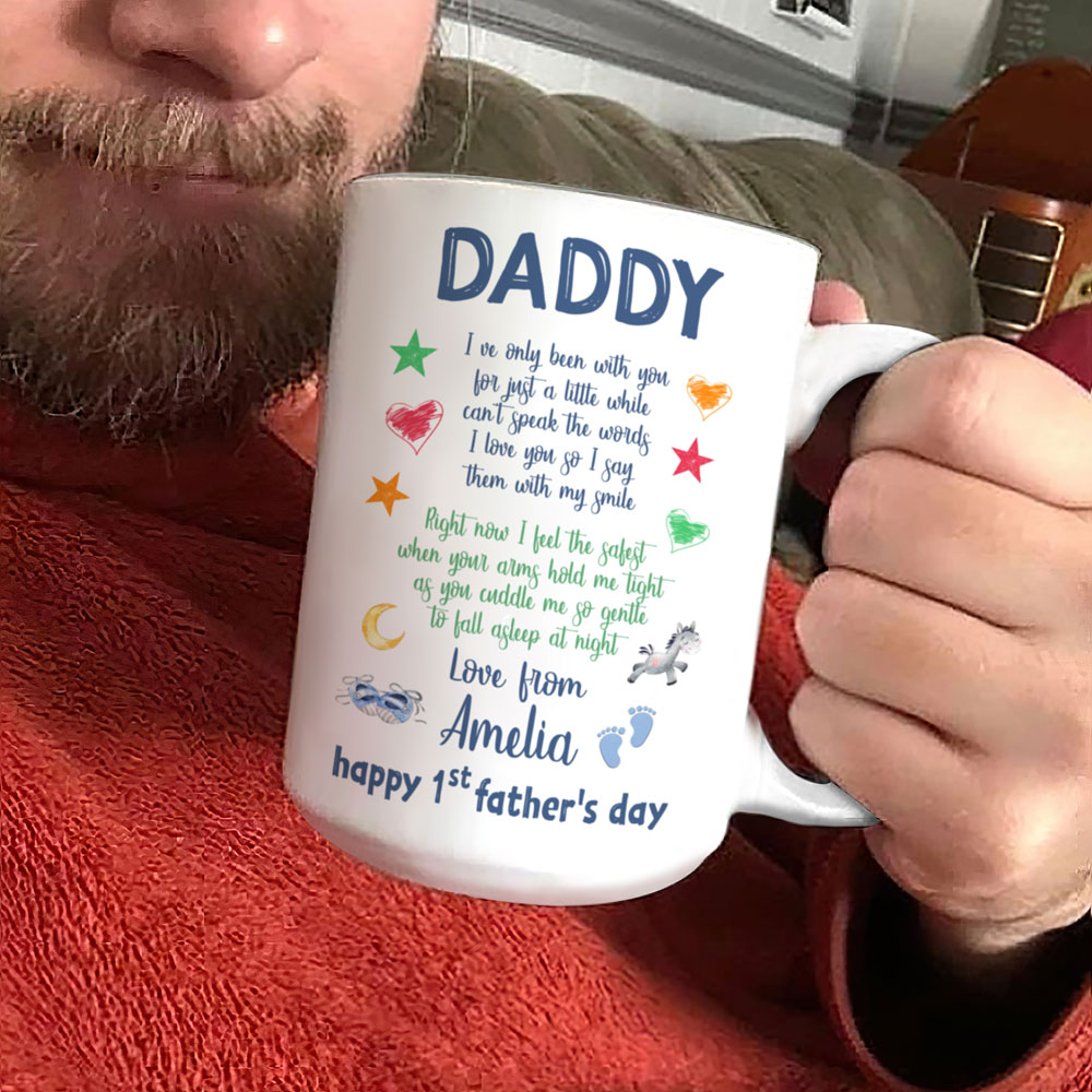 Father's Day Gift For New Dad I've Only Been With You Personalized Mug