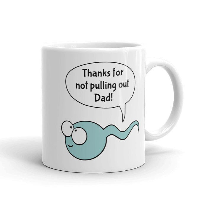 Dad Thanks For Not Pulling Out Mugs Gift For Dad