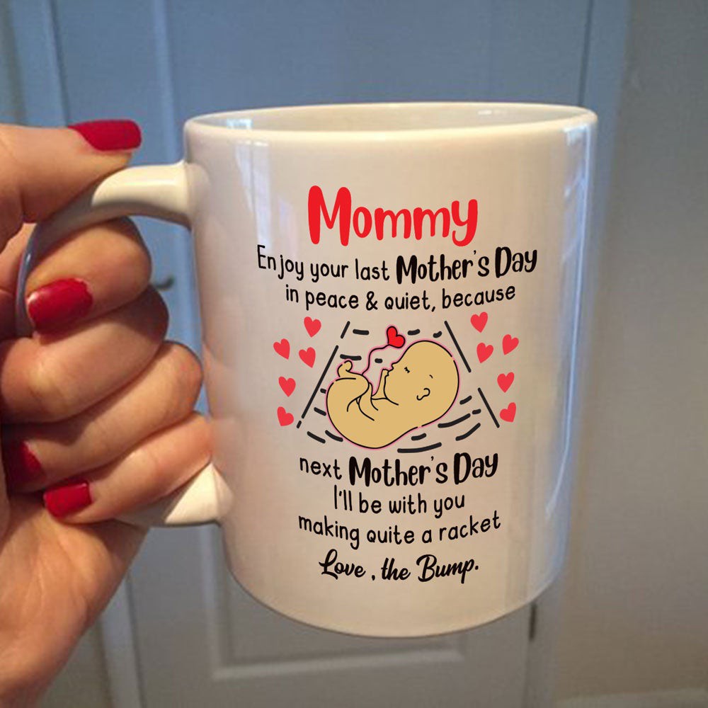 Mother's Day Gift For Mom To Be Making Quite A Racket Mug