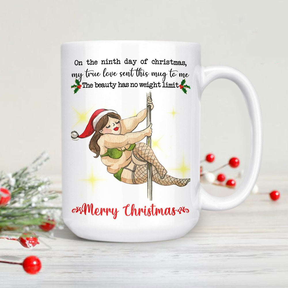 For Husband The Beauty Funny Christmas Mug