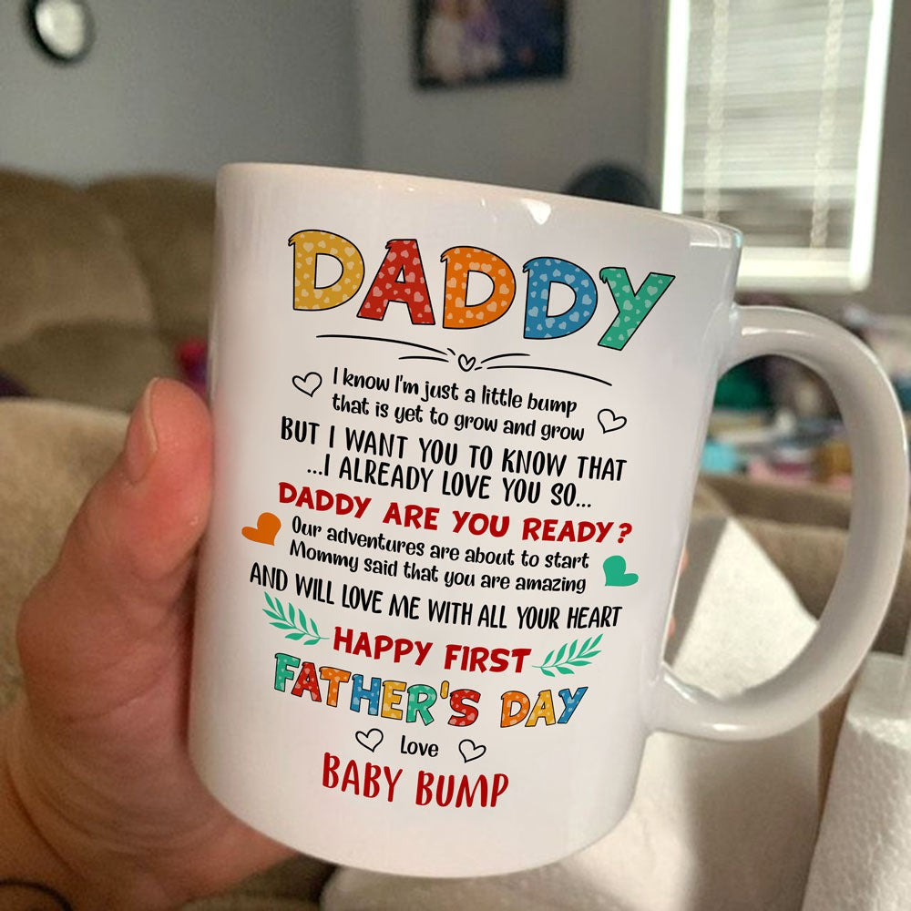 Daddy Are You Ready Mug Father's Day Gift For Dad