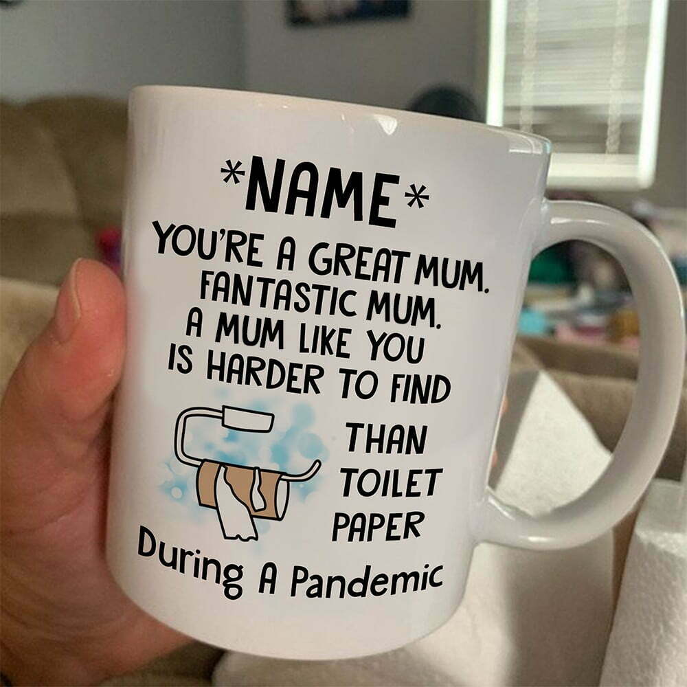 Personalized Gift For Mum Is Harder To Find Than Toilet Paper Mug