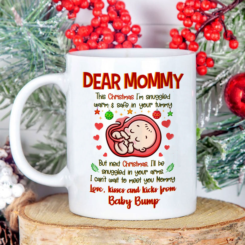 Christmas Gift For Mommy To Be In Your Arms Mug