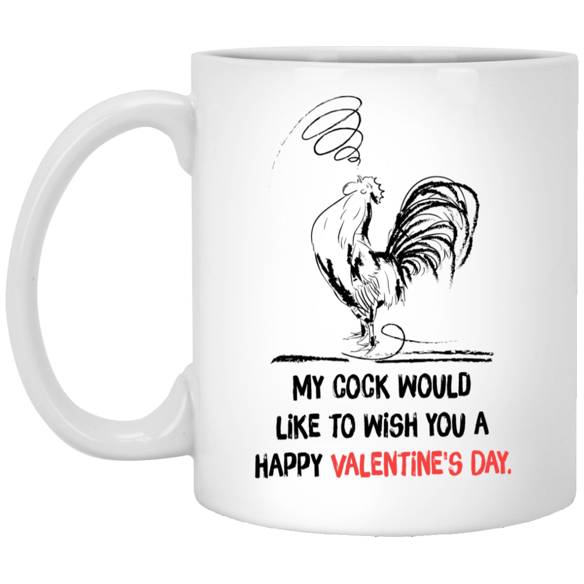 Wish You A Happy Valentine's Day Mug Gift For Her