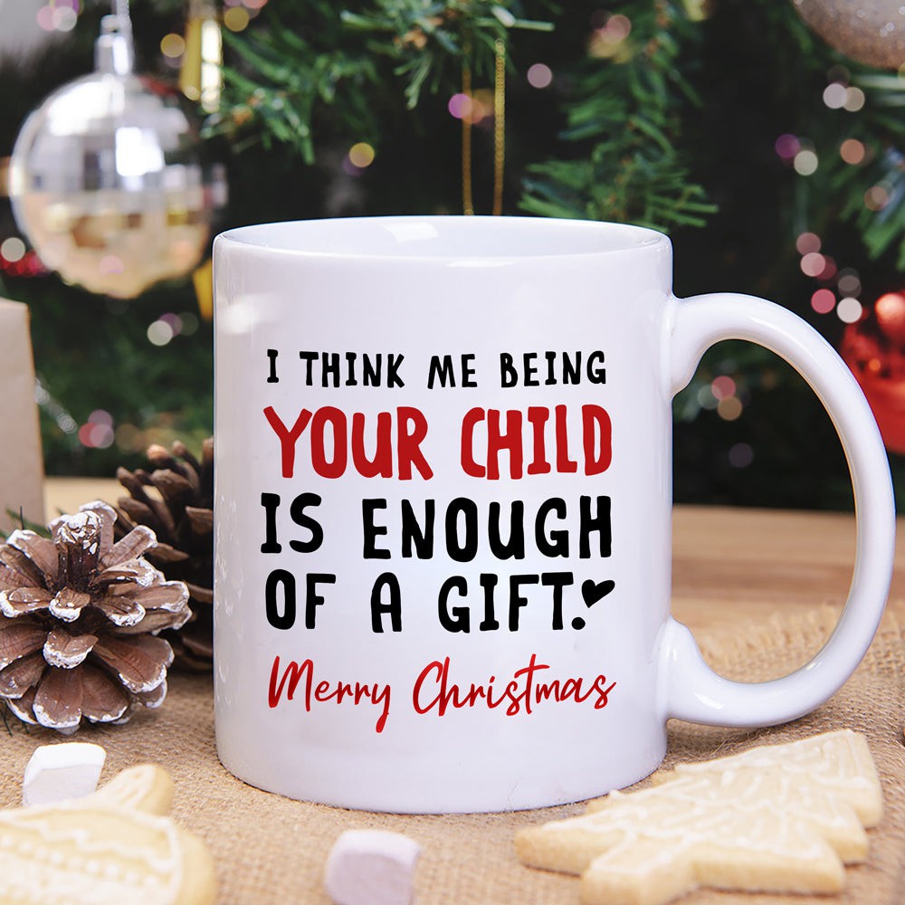 Gift For Stepdad Being Your Child Is Enough Of A Gift