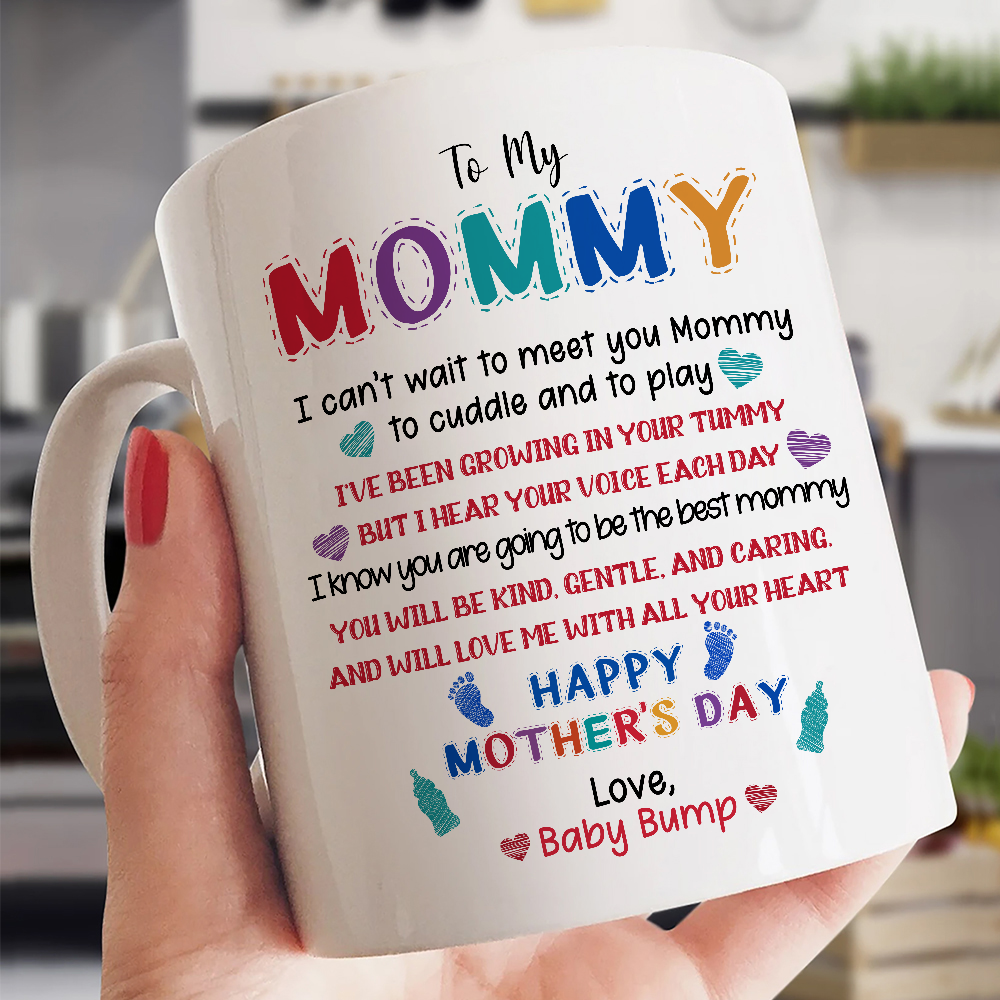 Mommy I Hear Your Voice Each Day Mug