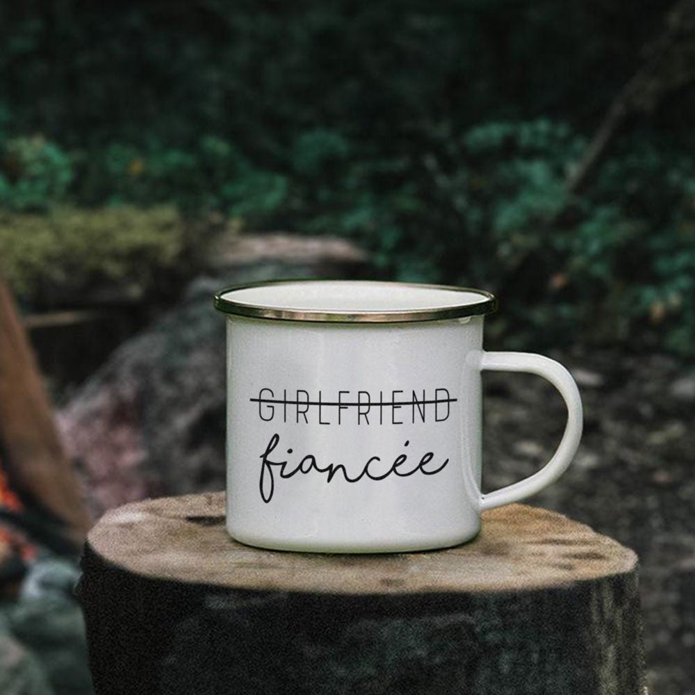 Fiancee Campfire Mug - Gift For Fiancee