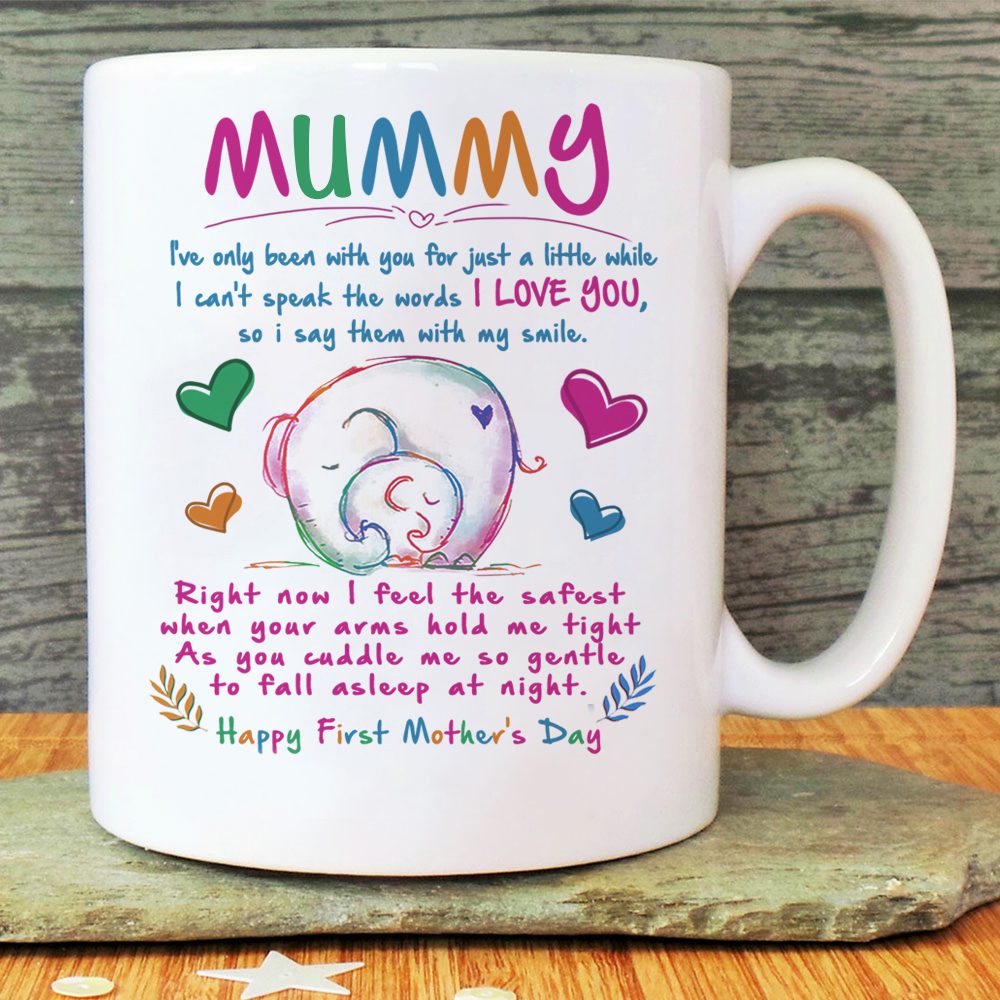 1st Mother's Day It's Been A Little While Elephant Expecting Mom Mug