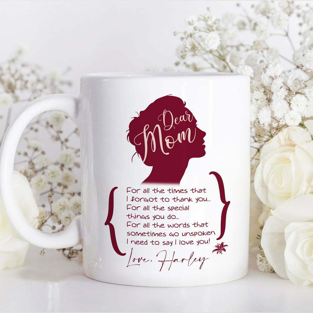 I Need To Say I Love You Mugs Personalized Gift For Mom