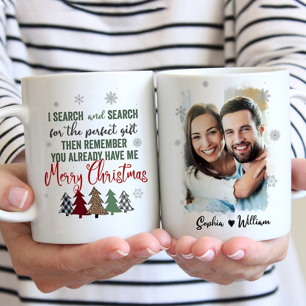 Christmas For Dad from Daughter I Search And Search Personalized Mug