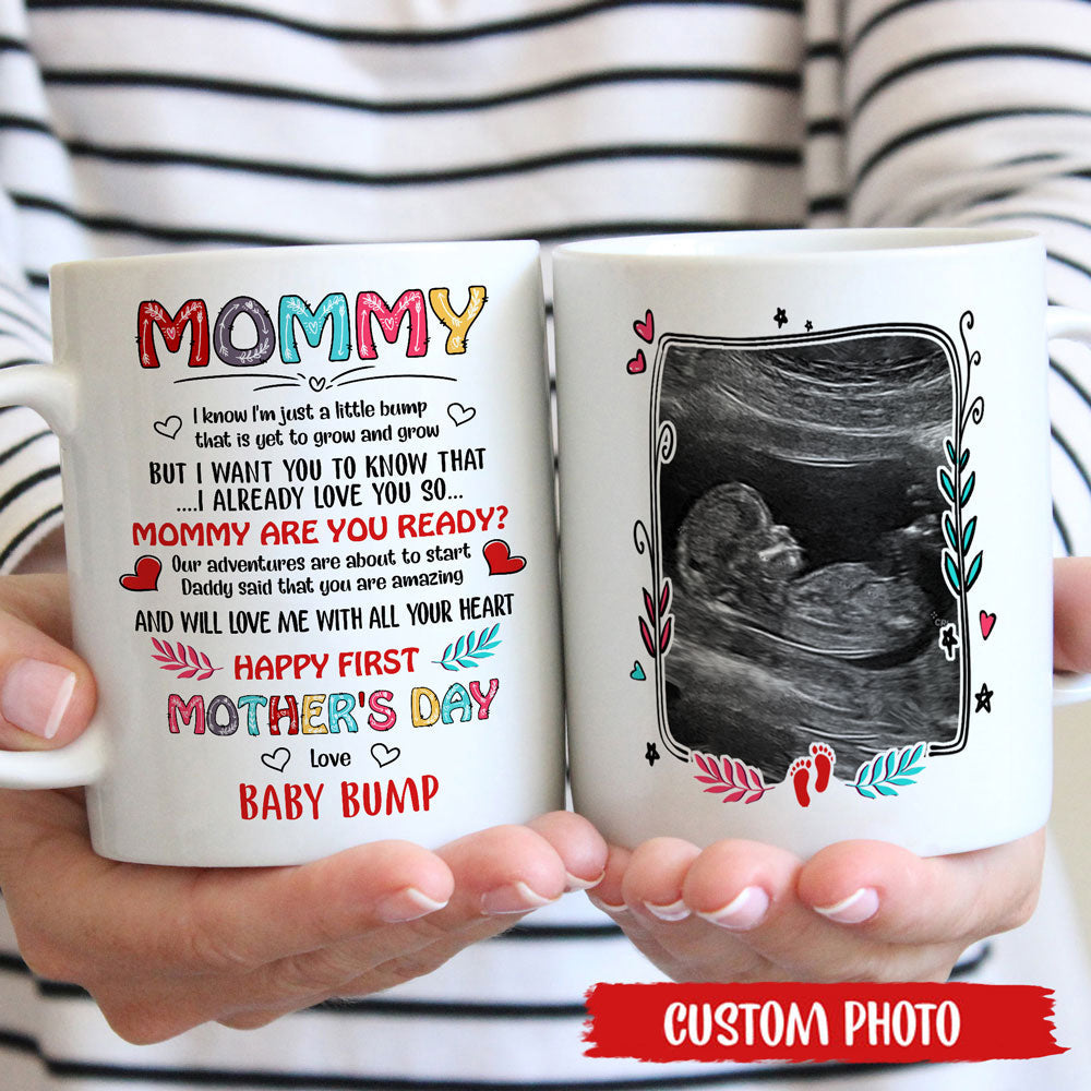 Mother's Day Expecting Mom Are You Ready Ultrasound Personalized Mug