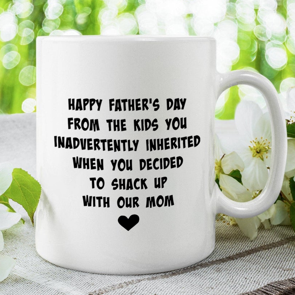 Stepdad Father's Day From The Kid You Inadvertently Inherited Mug