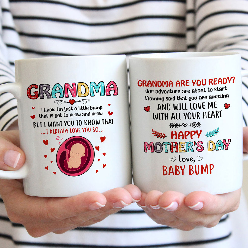 Grandma to be - Grandma The Bump Mother's Day Mug