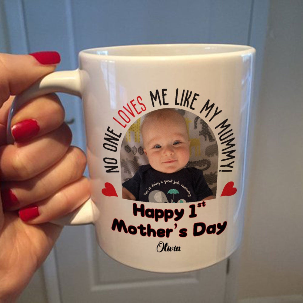 Mother's Day New Mom No One Loves Me Like Mummy Personalized Mug