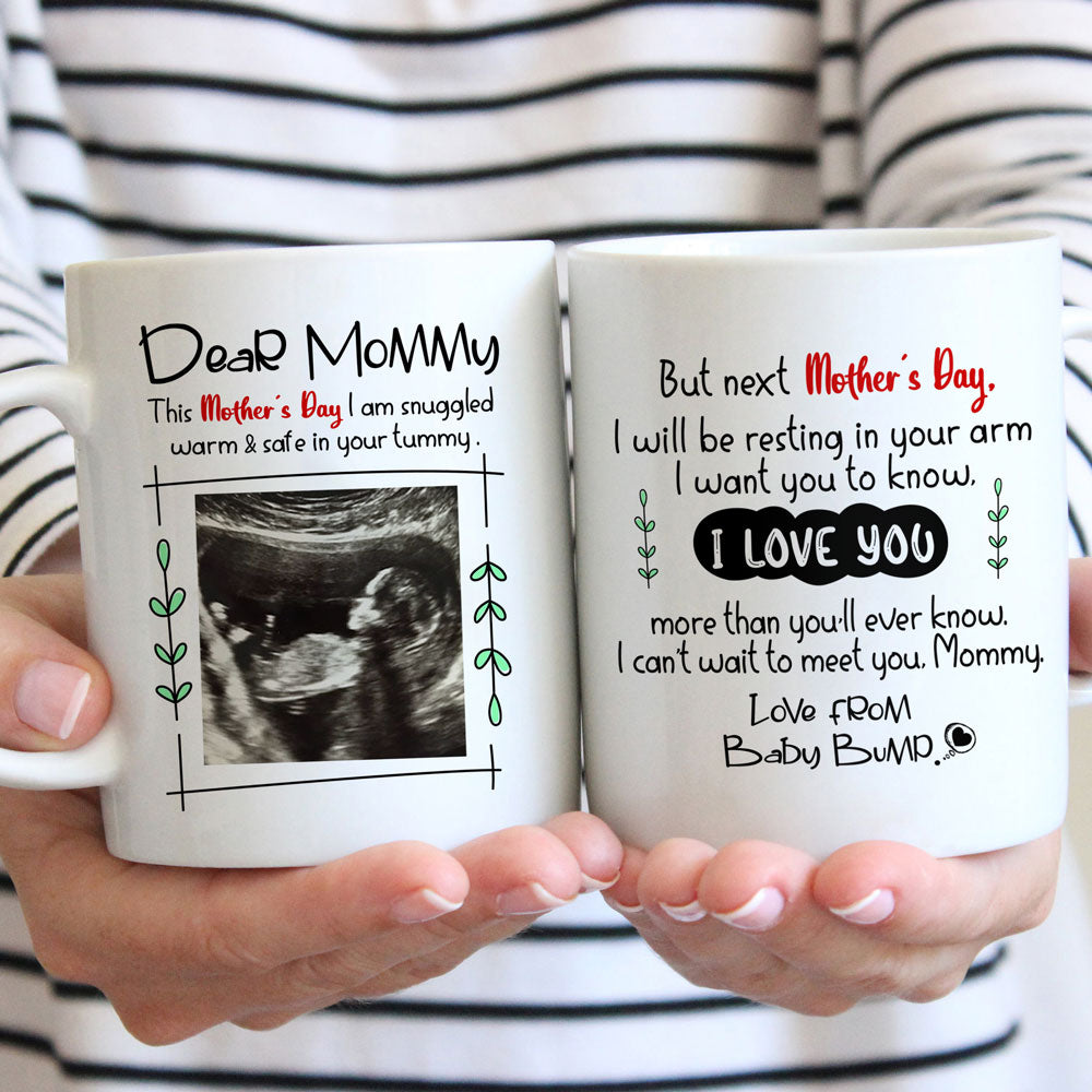 Next Mother's Day I Will Be Resting In Your Arms Personalized Mug