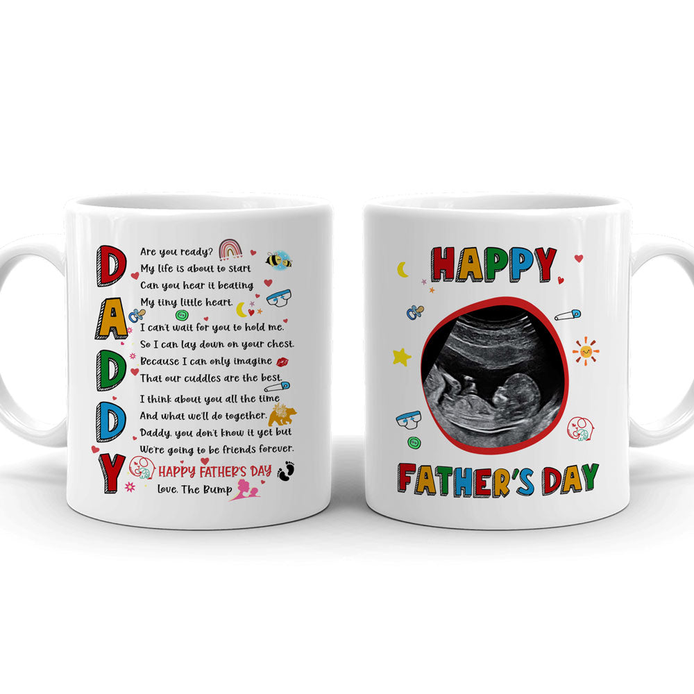 Personalized Image Daddy Are You Ready Father's Day Mug