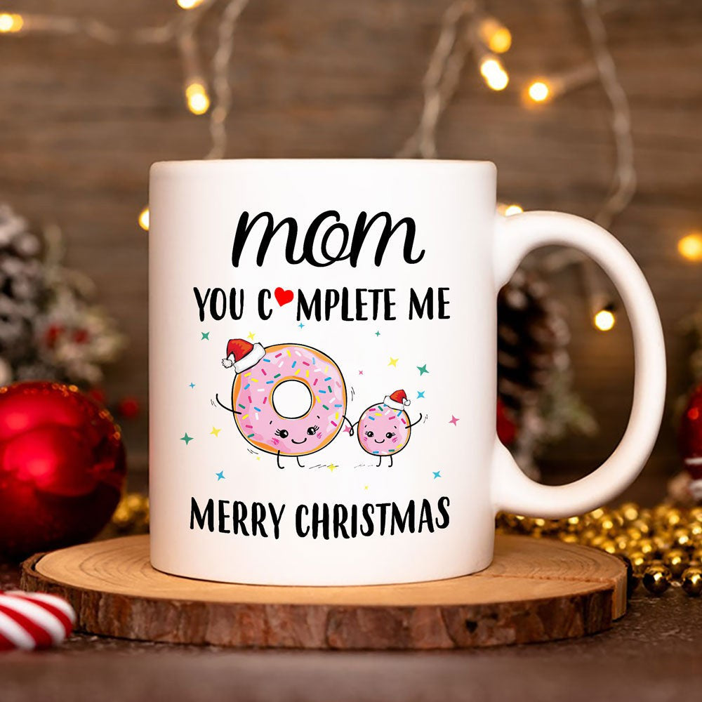 Cute Christmas Gift For Mom You Complete Me Mug