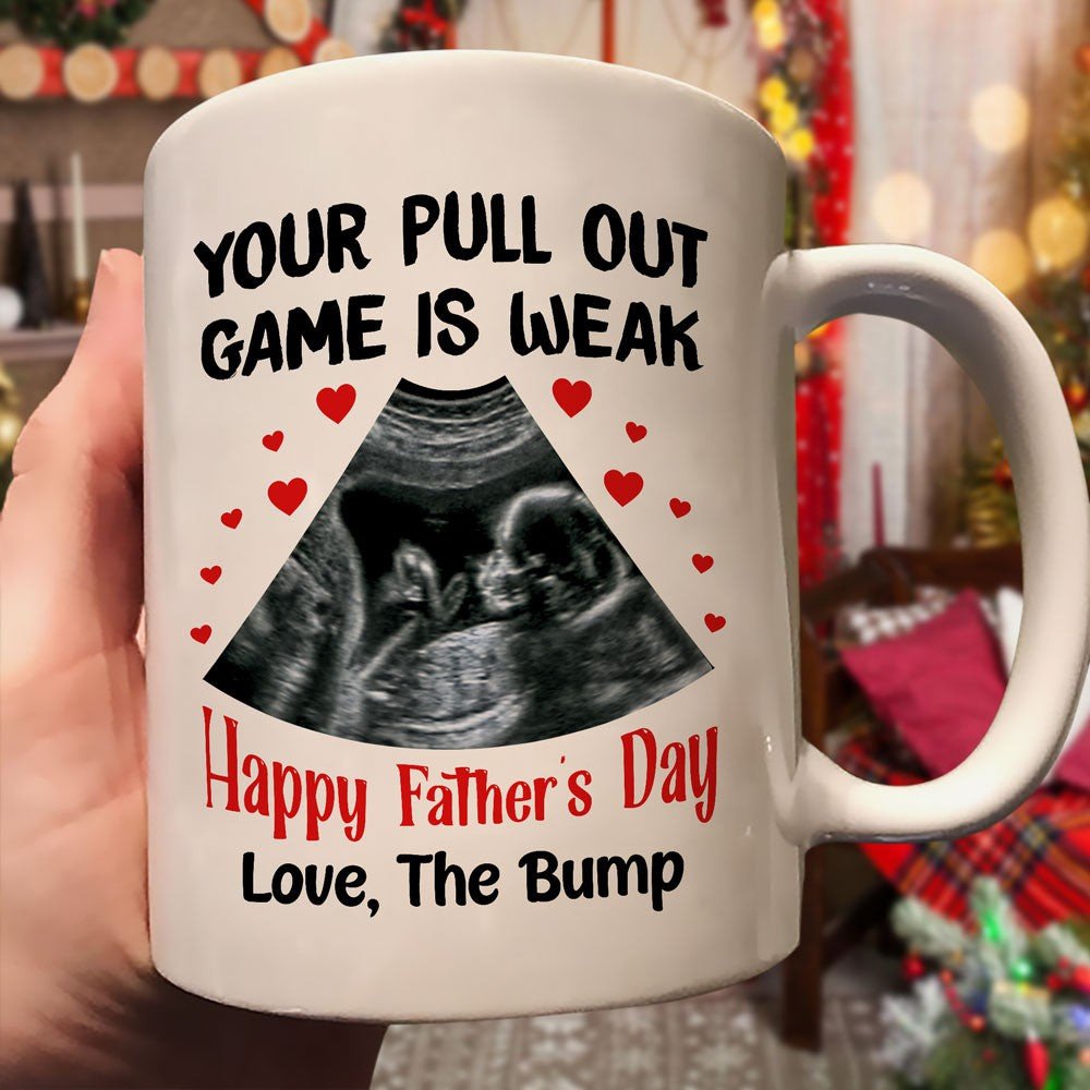 Pull Out Game Mug Personalized Father's Day Gift For Expecting Dad