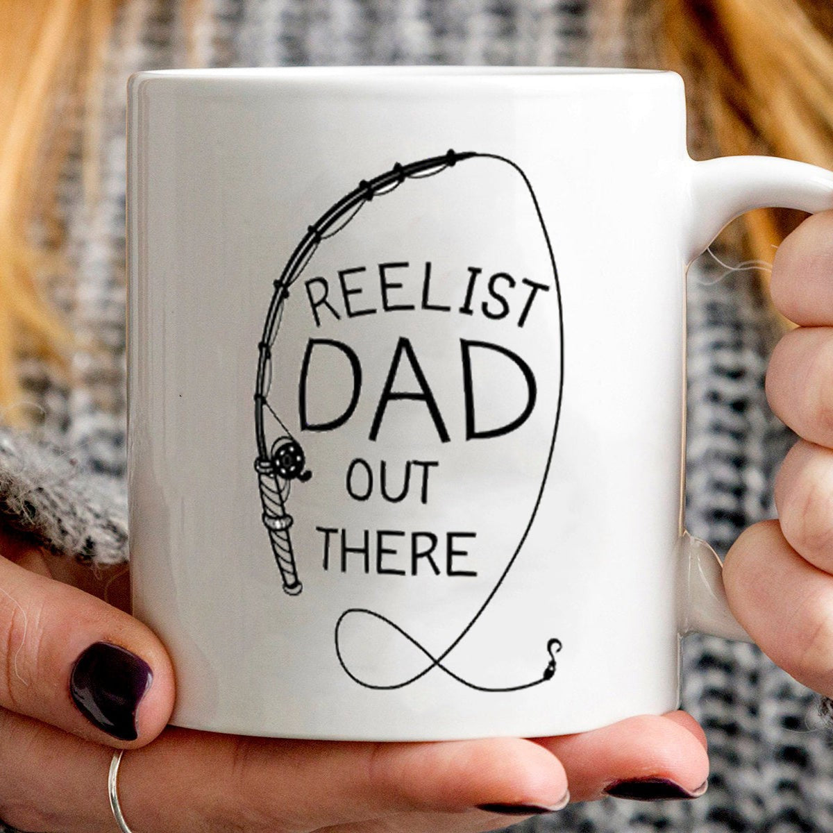 Reelist Dad Out There Fishing Dad Mugs Gift For Dad