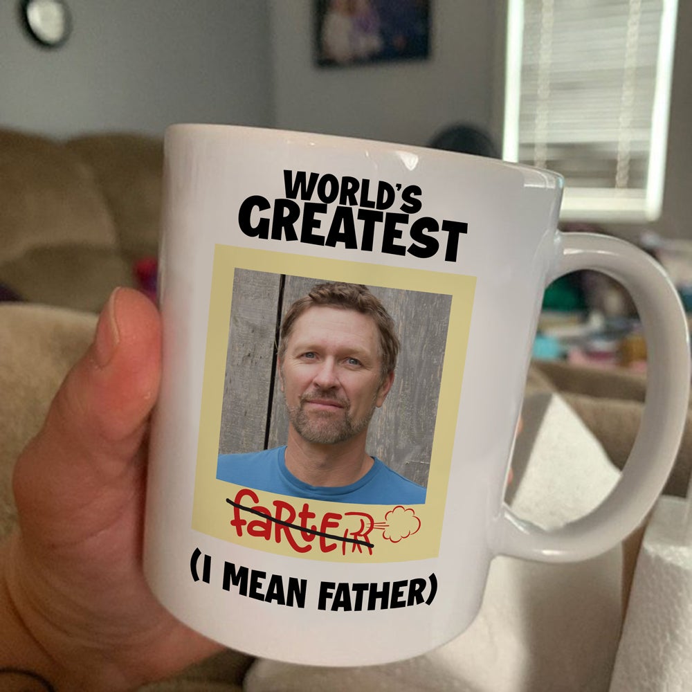Personalized Greatest Farter White Mug