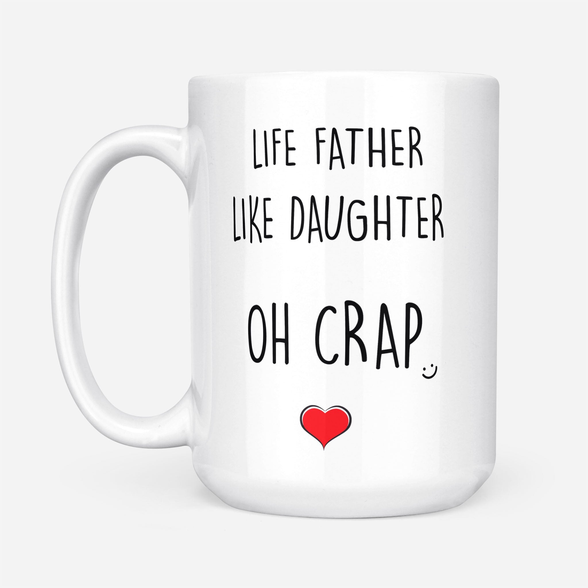 Like Father Like Daughter Mugs Gift For Dad And Daughter