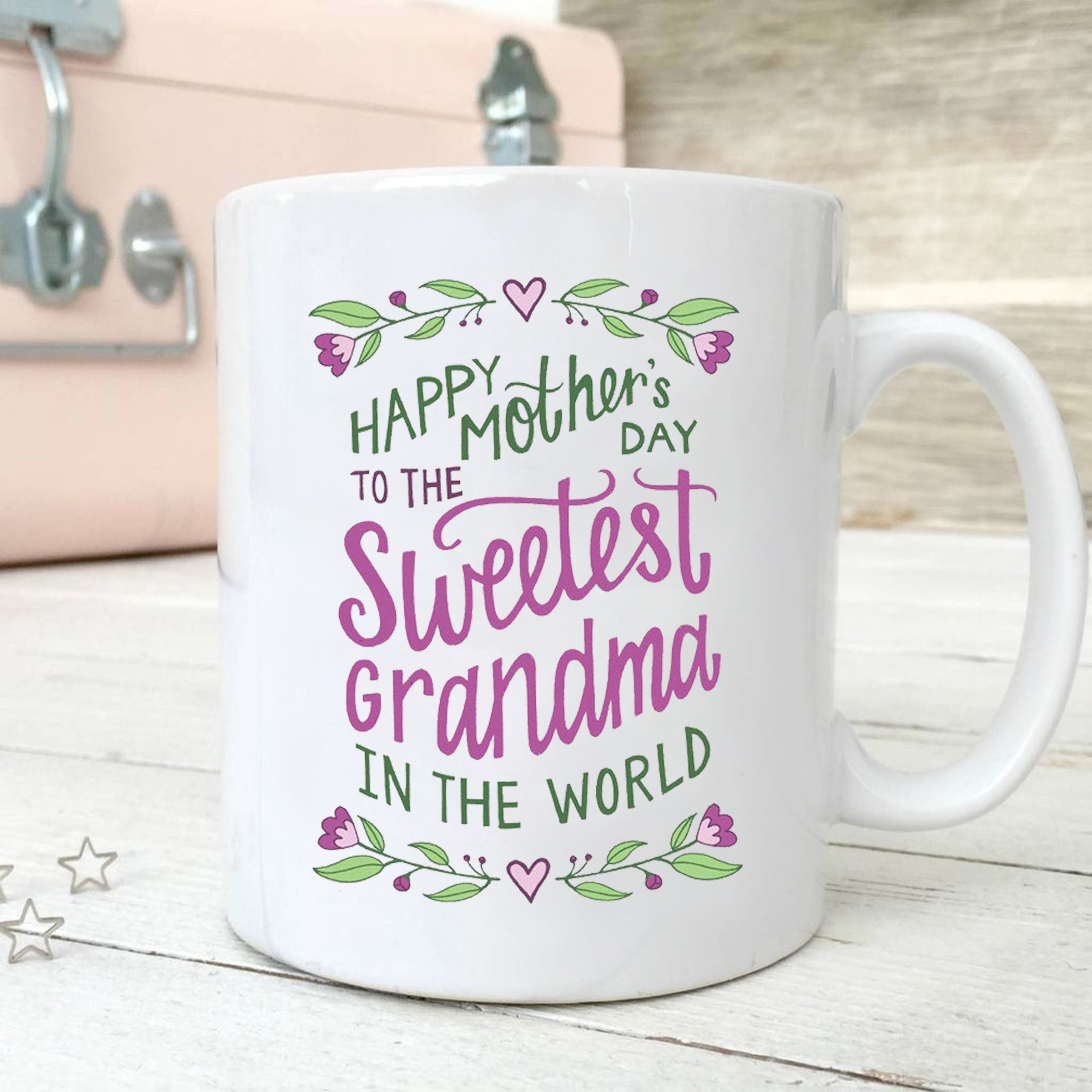 Happy Mother's Day To Grandma Mug Gift For Grandma