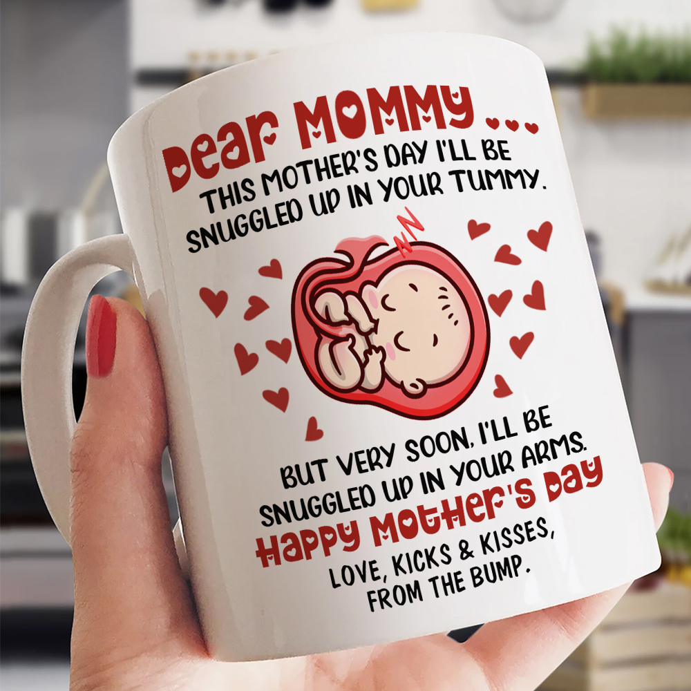 Mommy 6 red Mother's Day Mug