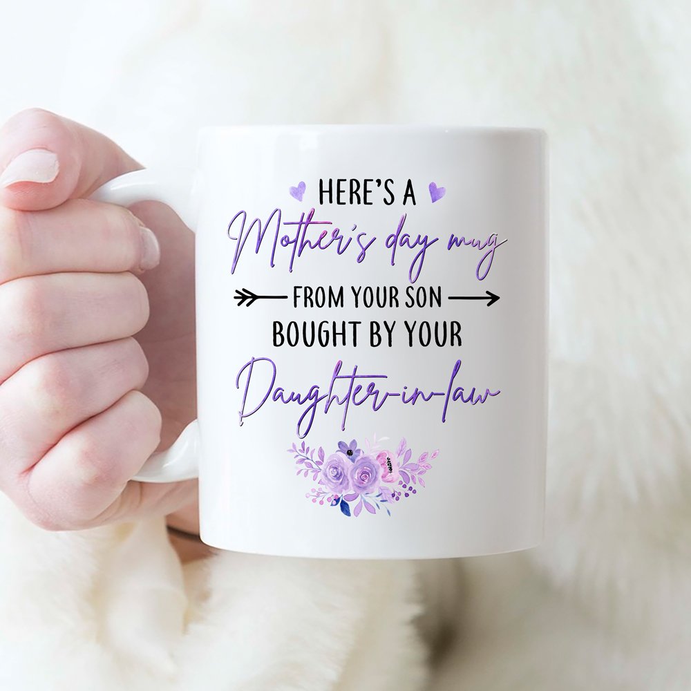 Gift For Mother-in-law From Daughter-in-law Funny Mother's Day Mug