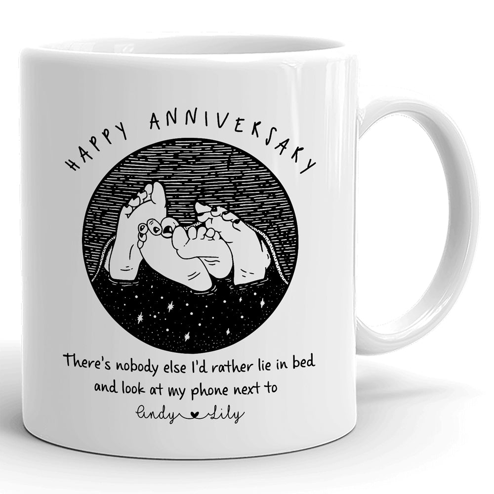 Couple Anniversary Nobody Else Funny Personalized Mug