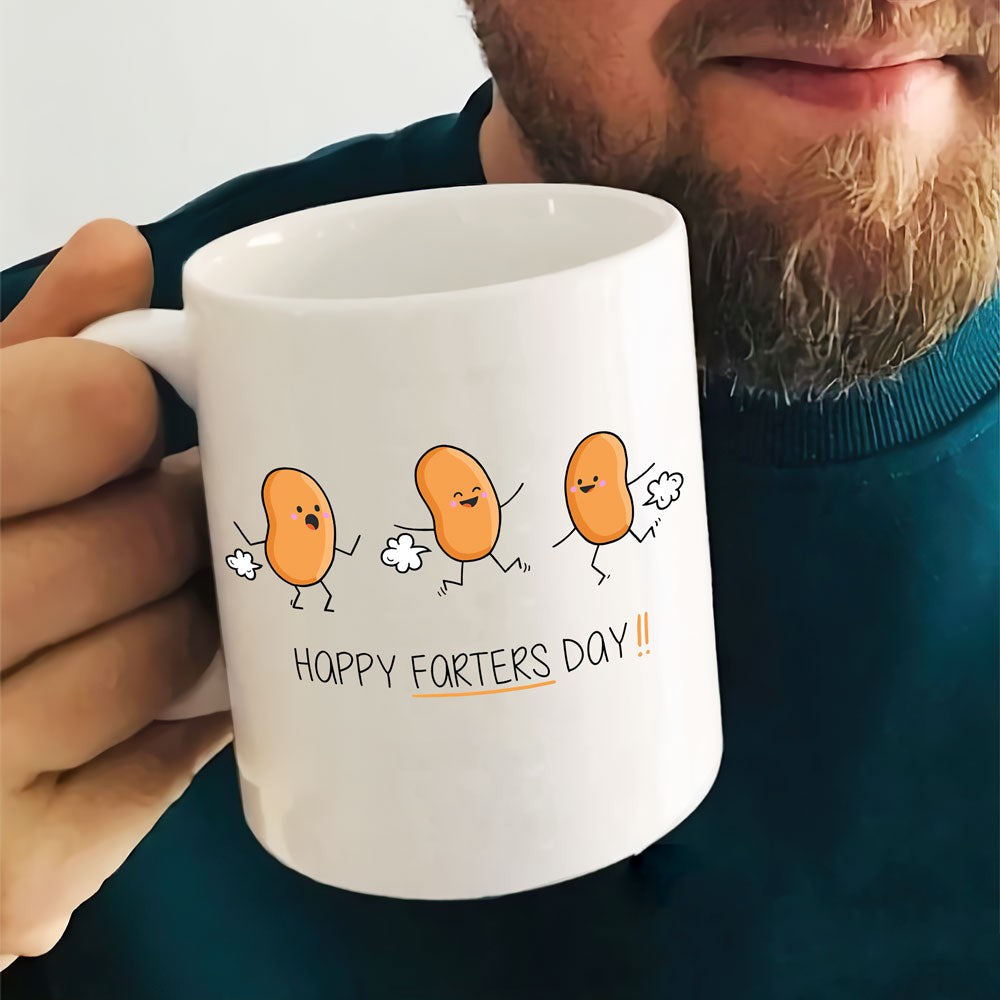 Gift For Dad Father's Day Gift Happy Farters Day Mug