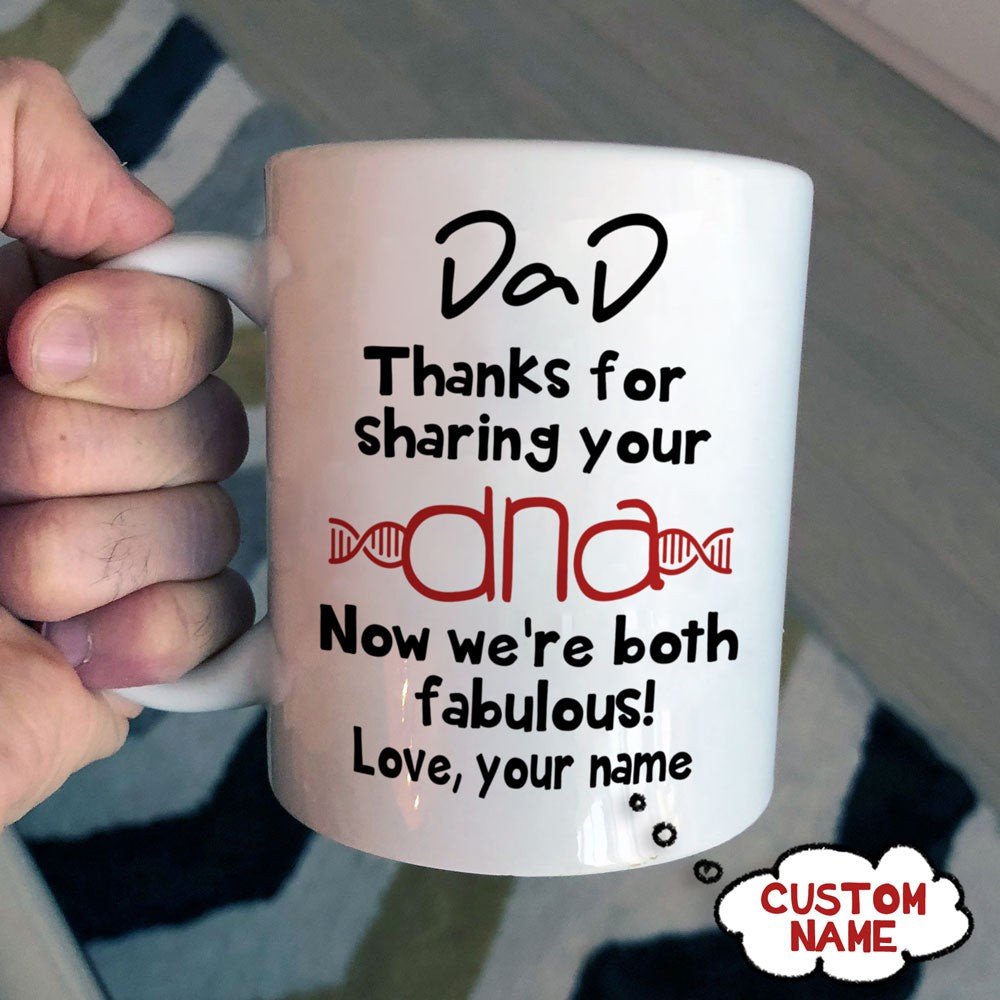 Personalized Gift For Dad We Are Both Fabulous Mug