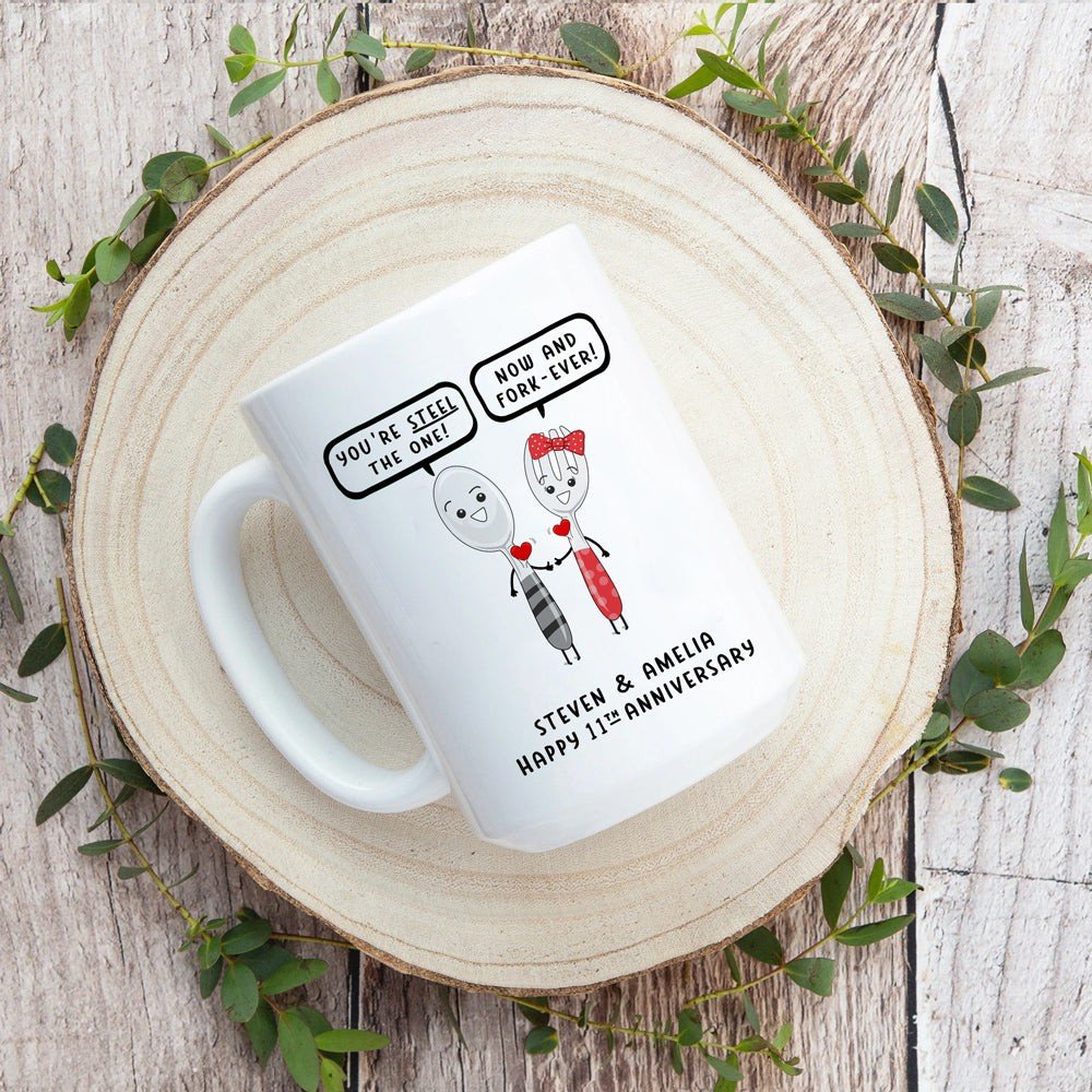 Wedding Anniversary Wife And Husband Couple Funny Personalized Mug