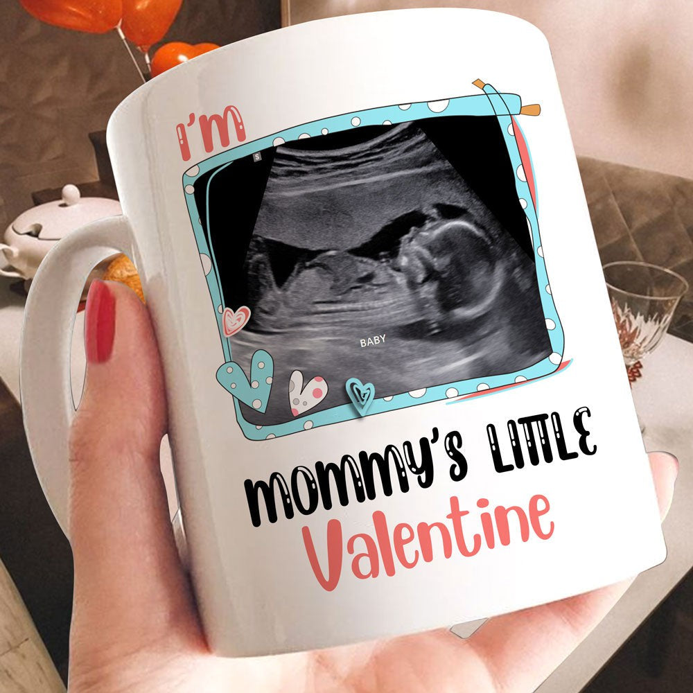 Personalized I'm Mommy's Little Valentine Mug