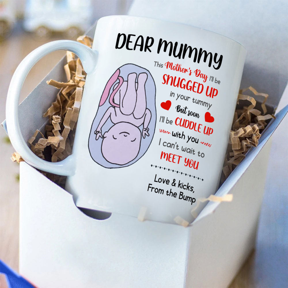 Dear Mummy 3 Snuggled Up This Mother's Day Mug