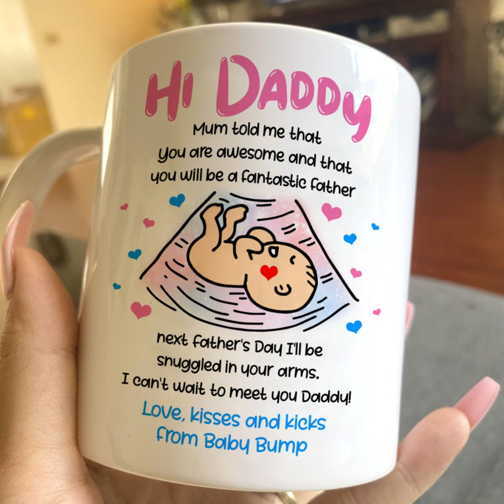 Gift For Dad To Be You Will Be A Fantastic Father Mug