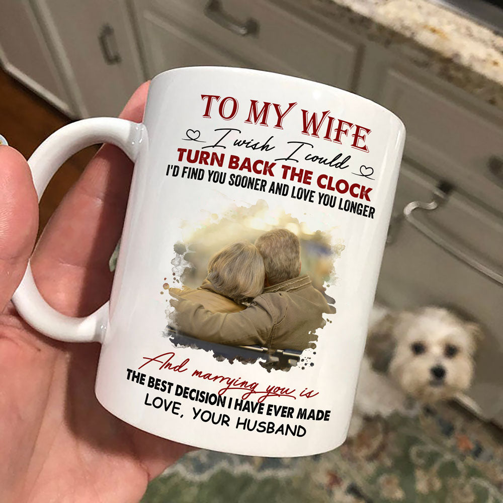 Wife Marrying You Is The Best Decision I've Made Personalized Mug