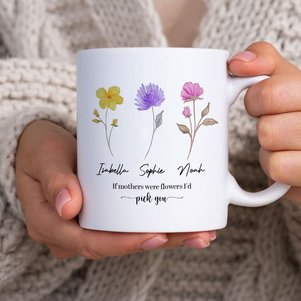 If Mothers Were Flowers Funny Mugs Personalized Gift For Mom