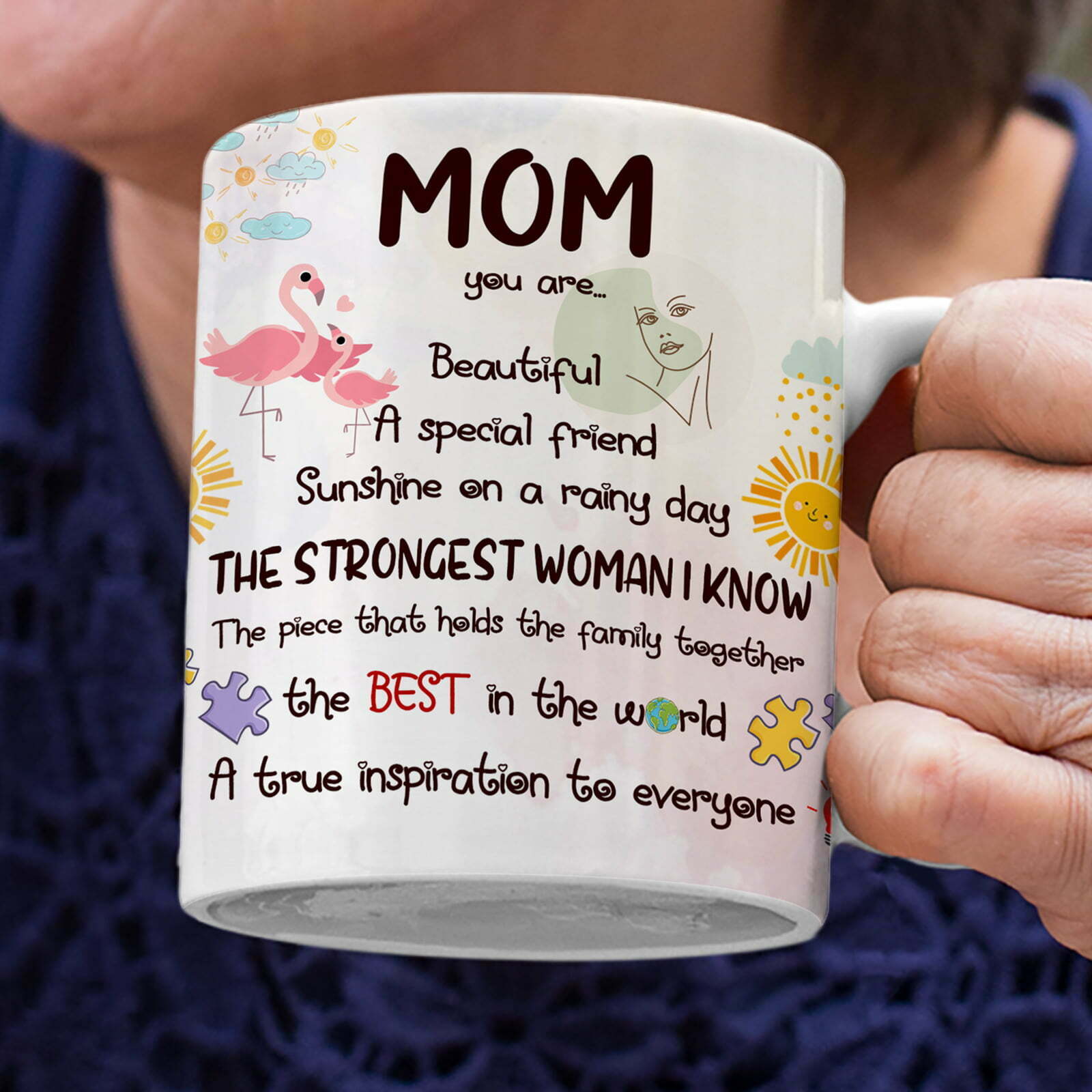 Mom You Are A Beautiful Special Friend Meaningful Mug