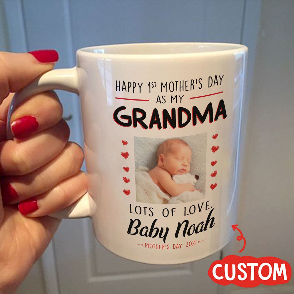 Mother's Day Personalized 1st As My Grandma Mug